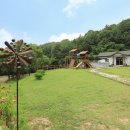 숲속에서 캠핑장 이미지