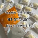 창억떡 호박 인절미 냉동보관 자연해동 카카오톡 선물하기 후기
