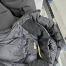 라인세탁 | 노스페이스 기능성 패딩 세탁 작업 후기, 지퍼 라인 및 소매 오염 케어