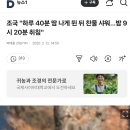 조국 &#34;하루 40분 땀 나게 뛴 뒤 찬물 샤워…밤 9시 20분 취침&#34; 이미지