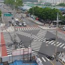 매천시장지하차도 위 교통섬 이미지