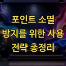 포인트 소멸 방지를 위한 사용 전략 총정리