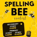 Spelling Bee Contest from the 13th-15th November 2024! 이미지