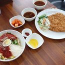 씨유 천안성환율금점 | 천안 성환 맛집 수제 돈까스에 쫄면 조합 엄지 척 율금리돈까스