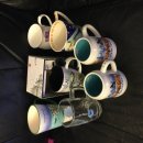 ANTHROPOLOGIE cup 와 여러가지 MUG cup 이미지