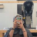 윤지 헤어라인 이미지