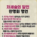 처세술의 달인 한명회의 명언 이미지