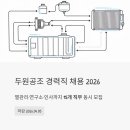 두원상사 | 두원공조 경력직 채용 2026 | 열관리·연구소·인사까지 15개 직무 동시 모집, 지금 바로 확인하세요