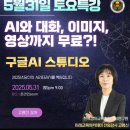 구글 AI 스튜디오! 무료로 AI와 대화, 이미지 포토샵 기능, 영상 생성까지 무료 특강 후기
