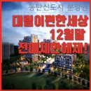 동탄역상록탑공인중개사사무소 | 동탄2신도시 분양권 대림이편한세상 12월말 전매제한 해제!