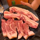 미니스톱남서울센터점 | 집] 배곧 삼겹살 찐맛집! 시흥 고기집을 찾고 있다면! 웰컴 주스가 맛있는 "삼겹식당 배곧지식산업센터점!"