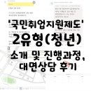 [국민취업지원제도 2유형(청년)] 진행과정, 센터 방문 및 상담 후기