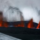 아이슬란드 화산폭발 이미지