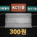 KC인증 3중필터 비말마스크 이미지