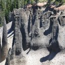 세계의 명소와 풍물 214 오레곤주, 크레이터 레이크 국립공원, 피나클(Crater Lake National Park)(첨탑)군 이미지