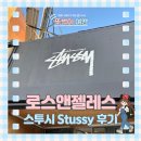 LA 스투시 Stussy 운영 시간 위치 반팔 티셔츠 후드집업 추천 아이템 방문 후기