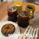 퀸브릭스 | [광명 일직동 커피 맛집] MOMENT0116 감성 분위기에 디저트까지 완벽했던 곳!