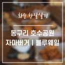 대교로+진각로 | 화순 볼거리ㅣ둘레길 동구리 호수 공원, 화순 맛집 자마 버거, 블루 웨일