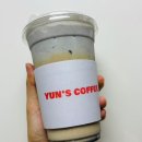모래내시장카페 윤스커피 찐한 흑임자라떼 강츄!