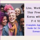 VISA TOP 행정사사무소 | Live, Work, and Stay Freely in Korea with the F-4 Visa(Complete Guide for Overseas Korea)