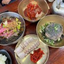 충주 동촌CC맛집 남한강 막국수 후기 : 들기름, 명태회, 물 막국수, 수육