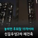 우성정비 | 신길우성2차 재건축 임장후기, 관처임박 매물 시세 매매가격 분담금