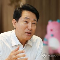 [인터뷰] 오세훈, 재선거 주장에 "현실적으로 가능성 크지 않아"(종합)