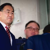 주호영 "김부겸, 대구 발전 위해 진심 전력해 달라…김부겸 이길 후보는 나뿐이었다"