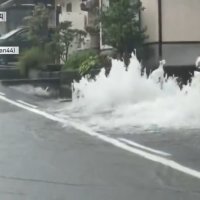 일본 도야마 등지, 12시간 동안 300mm…관측 사상 최다