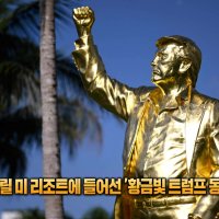 [잇슈 SNS] G20 열릴 미 리조트에 들어선 ‘황금빛 트럼프 동상’
