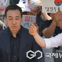 장동혁·김민수, 올림픽공원 개표소 현장 방문
