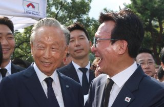 민주당 전당대회 현장