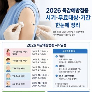독감 백신 접종