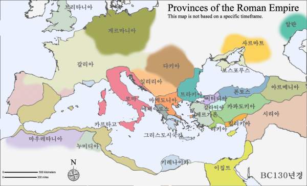 [공유] 고대 유럽지도 모습