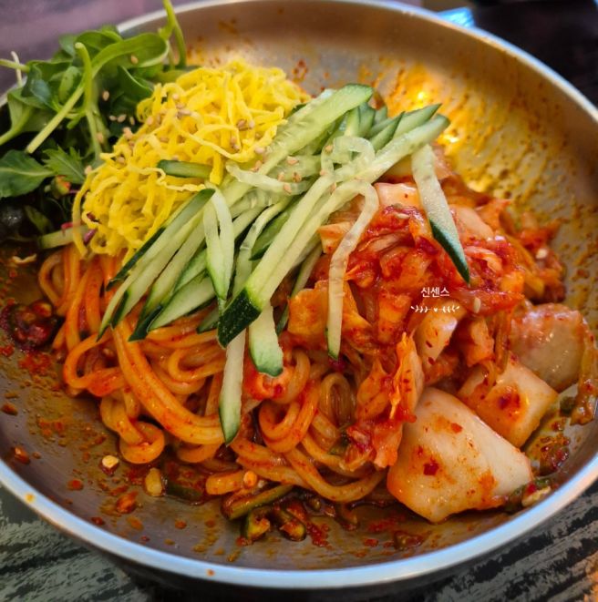 춘천 보문각 주차 웨이팅 짬뽕 비빔국수