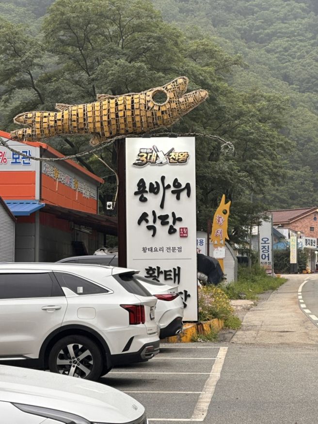 감히 말하자면 전국 최고의 황태국, 강원도 인제 맛집 용바위식당