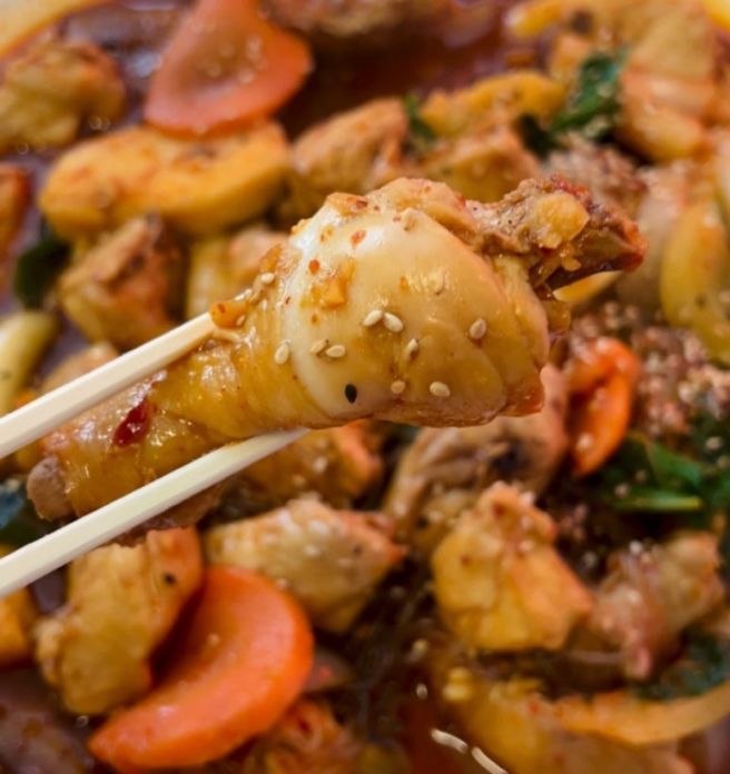 [경산 찜닭 맛집 베스트10?]하양 찐 가성비 훔친두마리닭 후기 하나로 끝!