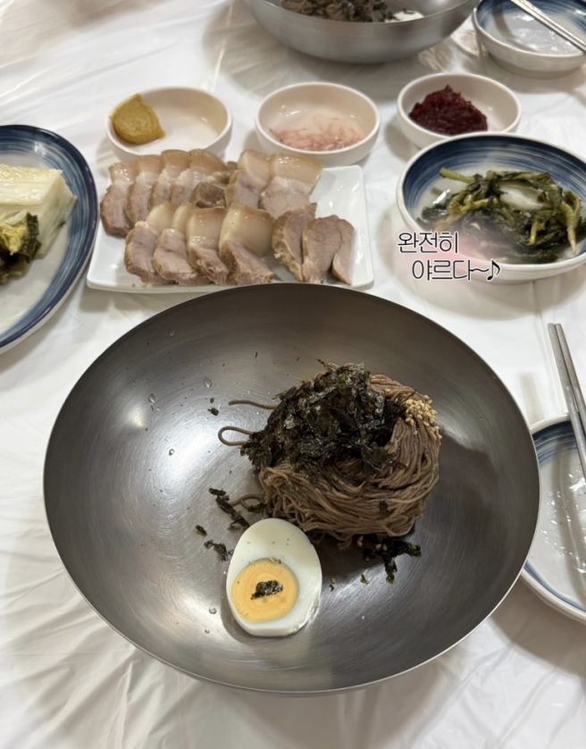 고성 백촌막국수 | 백촌막국수 웨이팅 후기