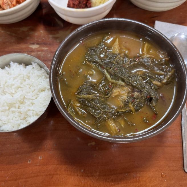 대구 앞산 대덕식당 선지해장국, 빨간 다라이 맛집 (내돈내산)