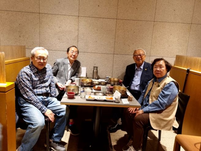 靑松박명윤칼럼 (1147)... 한일관에서 환송오찬