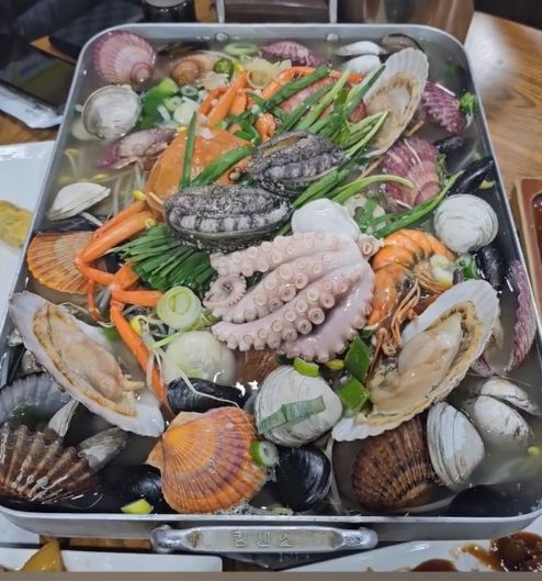 6시내고향 포항 물회 해신탕 주문 식당 어미가