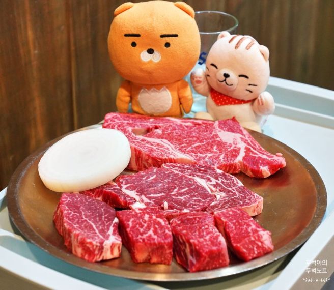 부여 맛집 건조숙성 치즈 풍미 소고기 서동한우 본점!