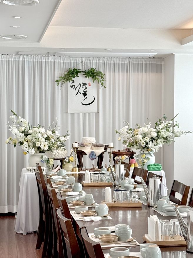 대전 금광한정식 돌잔치,달콤한생일 돌상