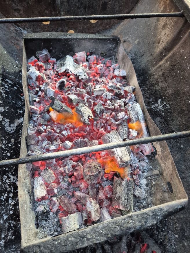 펜션바베큐장 가져가세요.바람막이 설치된 이동식 펜션개별바베큐장