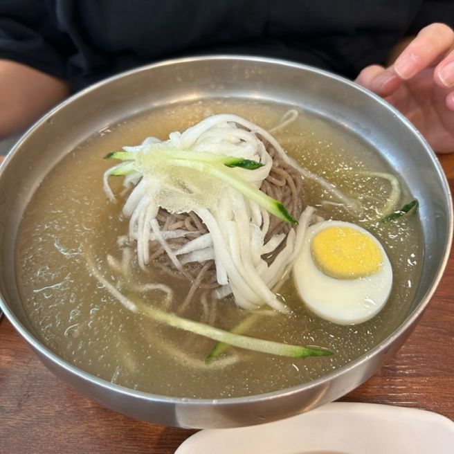 영주 맛집 우정 면옥 메밀 물냉면 함흥 회 비빔냉면 석갈비