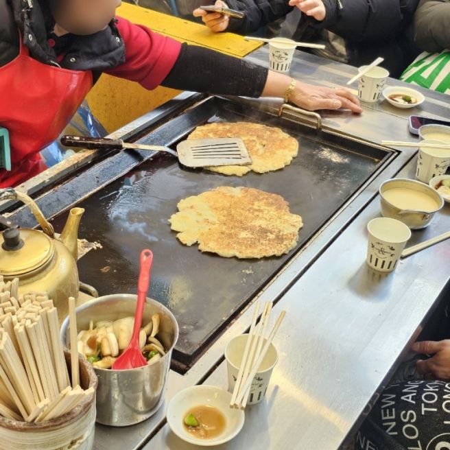 속초 감자옹심이 맛집 중앙시장 감나무집 주말 웨이팅팁