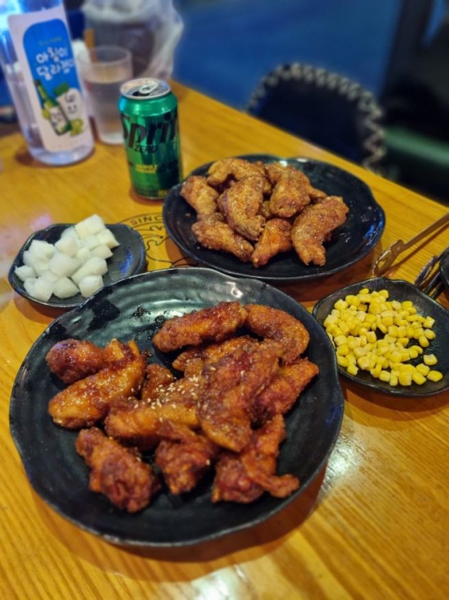 교촌치킨 원조 대구 신청시장 맛집 허대구통닭