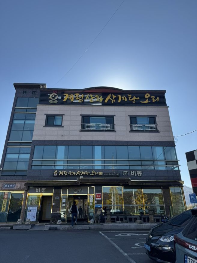 [경북 안동] 가족모임하기 좋은 보양식 맛집 ㅣ계림비봉상황삼계탕오리