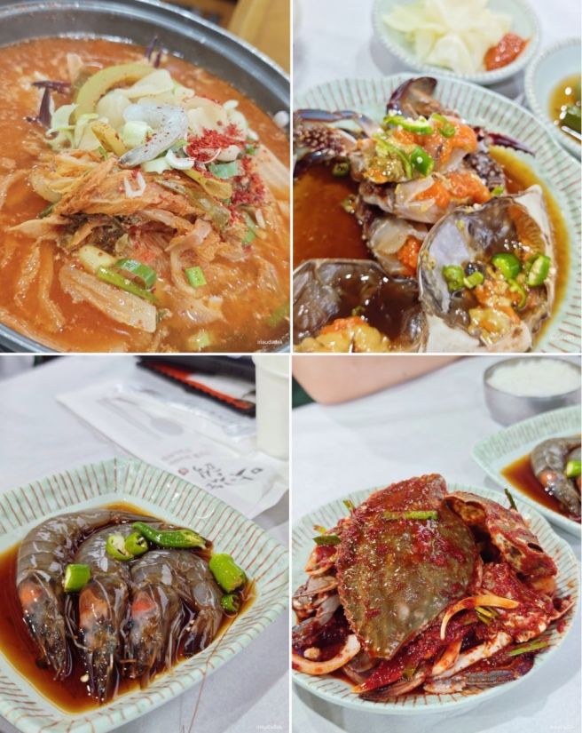 태안 안면도 맛집 원조 게국지의 진수 딴뚝통나무집식당