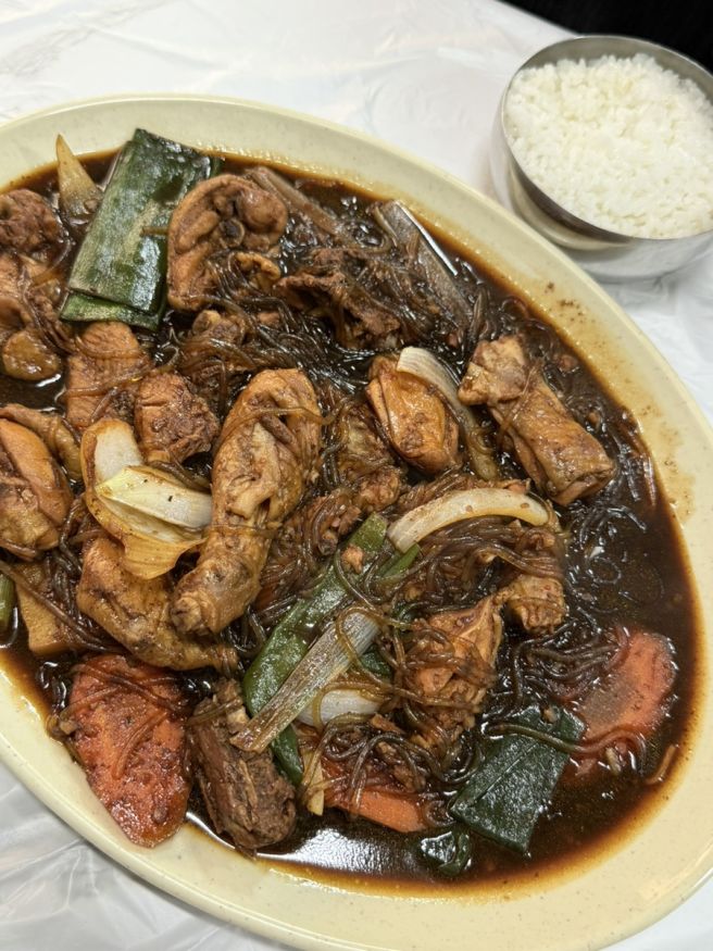 경산 노포 매콤한 찜닭 맛집 포항통닭